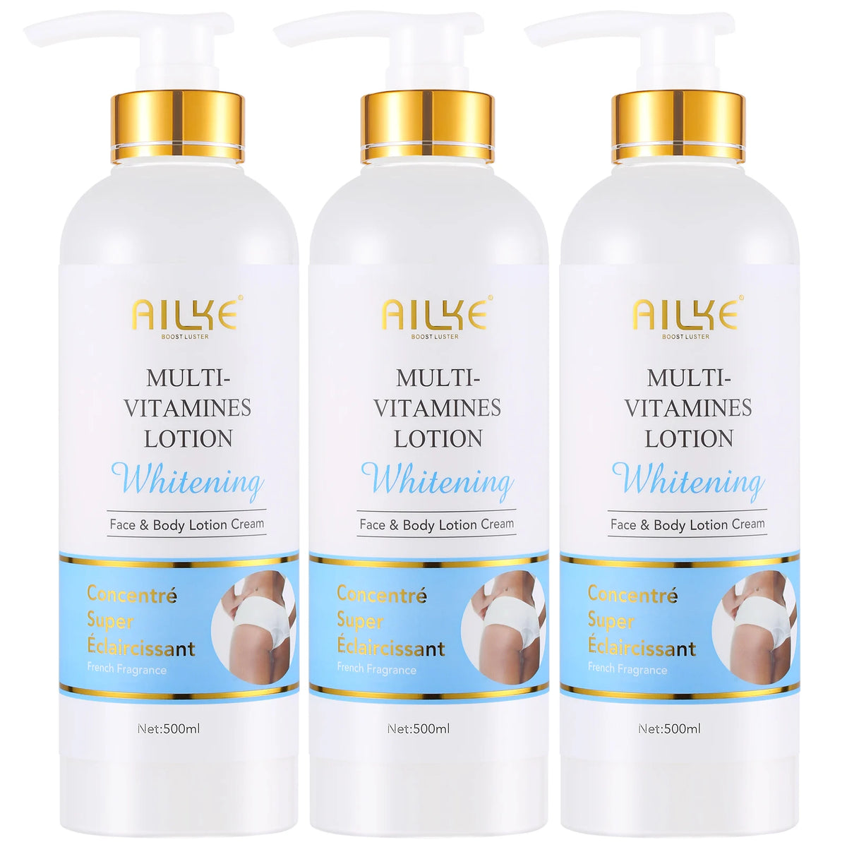 AILKE Multi Vitamin Body Lotion For Brightening Skin And Removing Dark Spots With Antioxidant