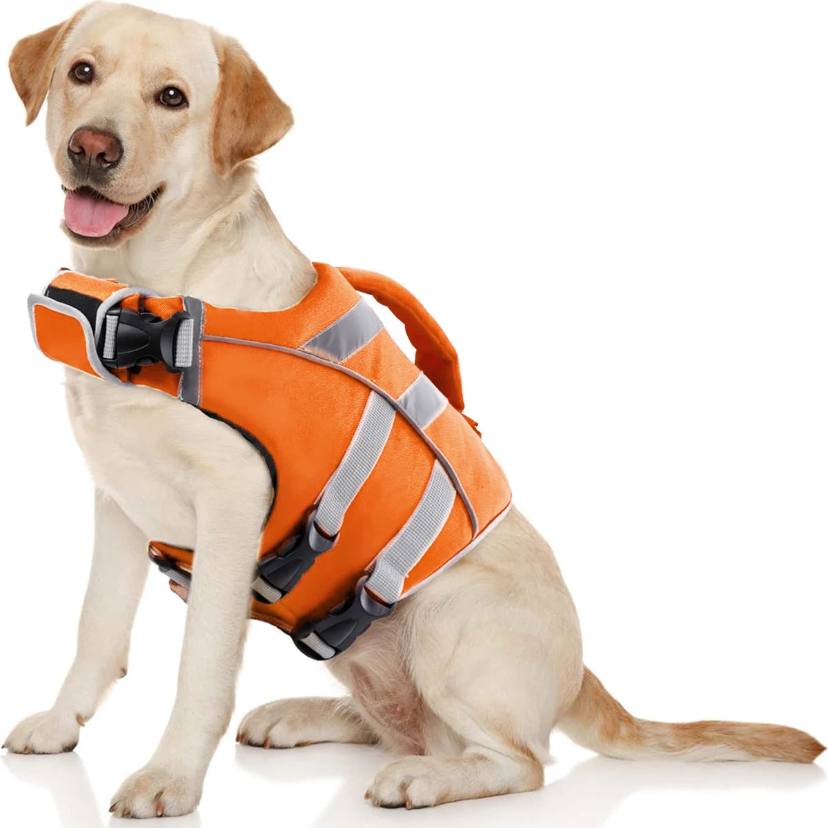 Premium Waterproof Dog Life Jacket With Reflective Stripes