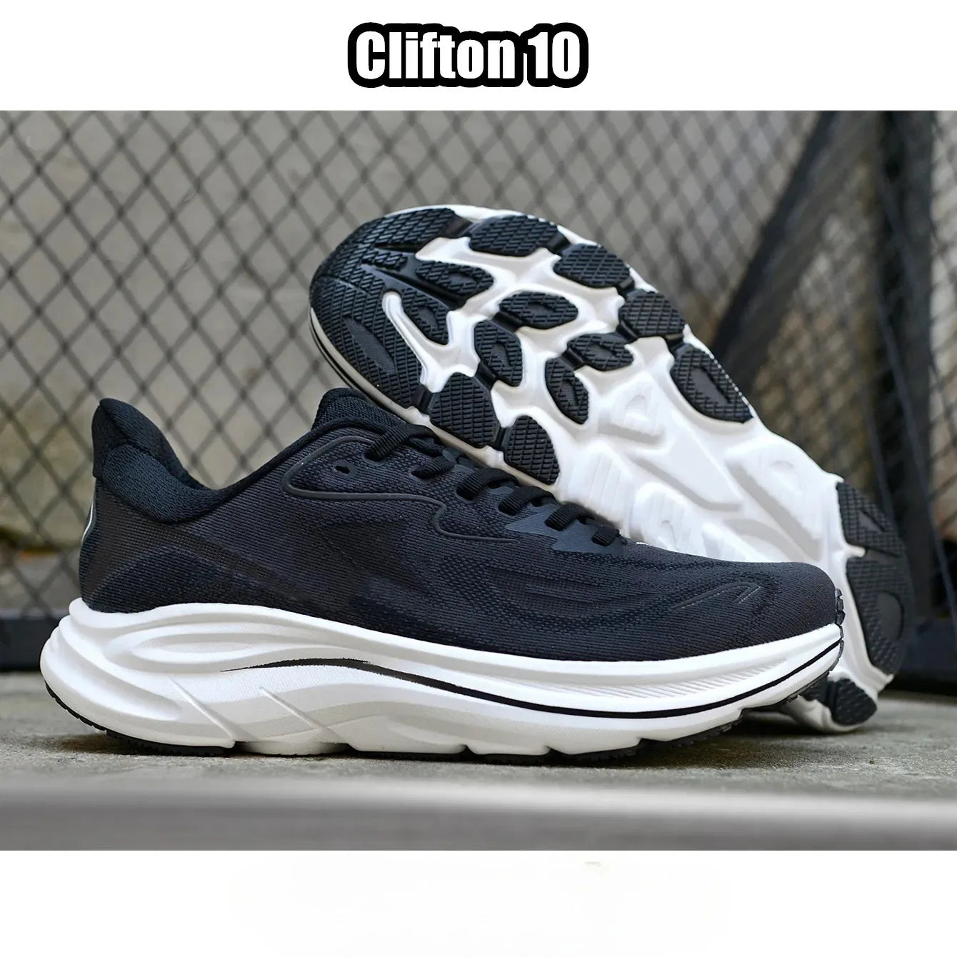 Clifton 10 Bondi 9 Running Shoes For Men And Women