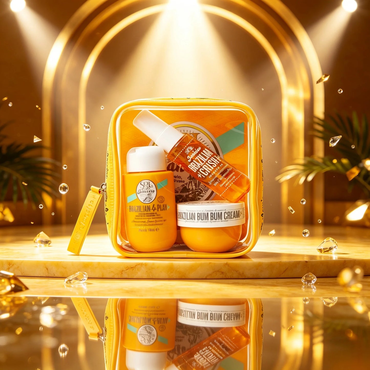 Sol De Janeiro Body Care Set Moisturizing Cream Shower Spray