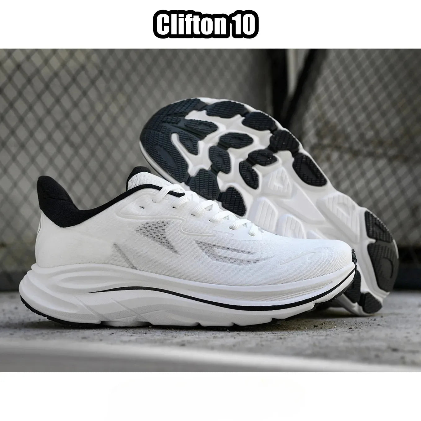 Clifton 10 Bondi 9 Running Shoes For Men And Women