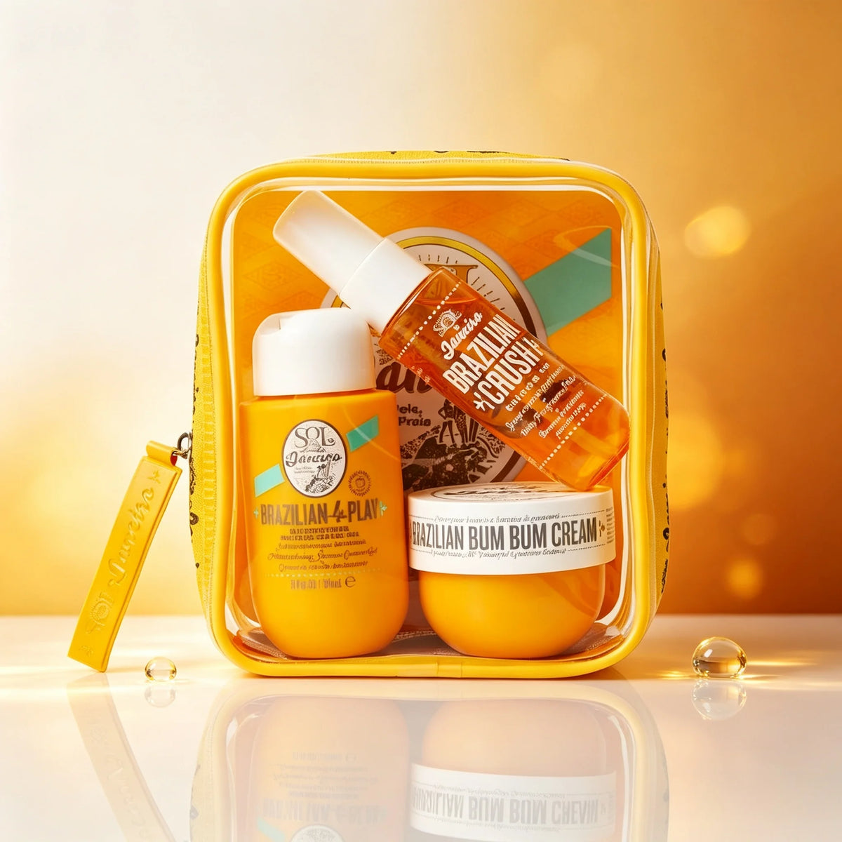 Sol De Janeiro Body Care Set Moisturizing Cream Shower Spray