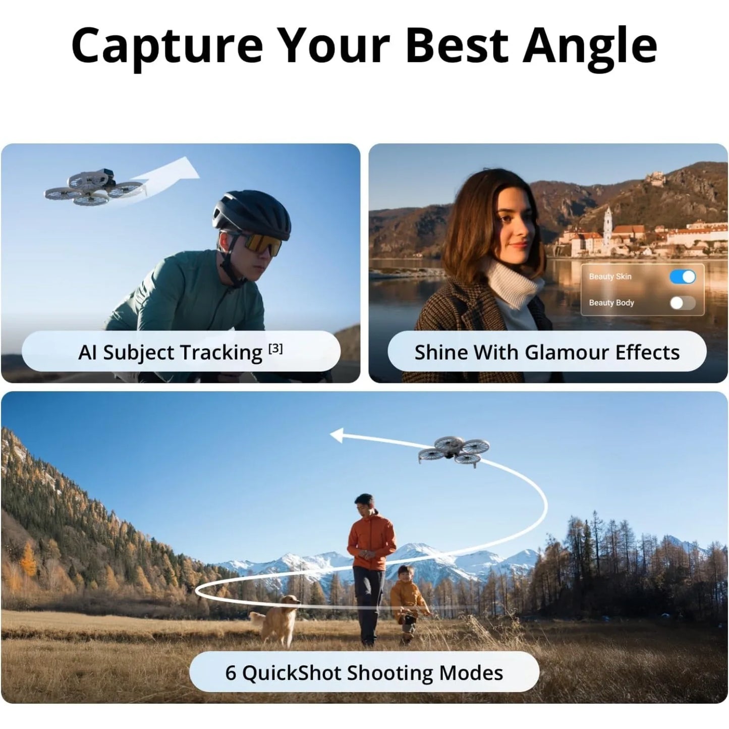 DJI Flip Drone With 4K Gimbal Camera Ultra-Light Under 249g
