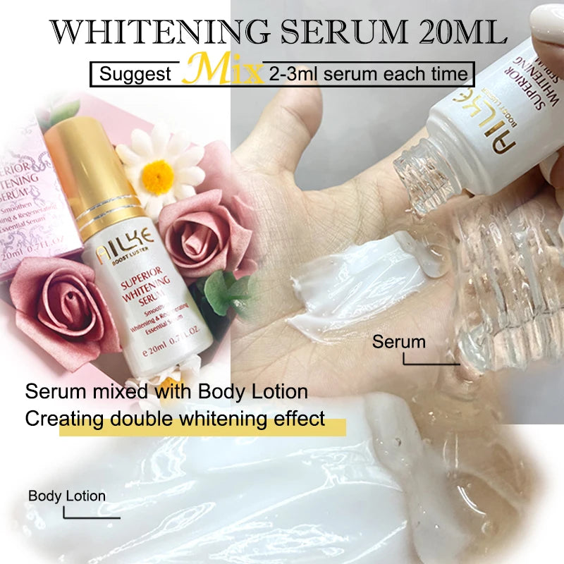 Ailke Vitamin C Whitening Moisturizing Facial And Body Lotion