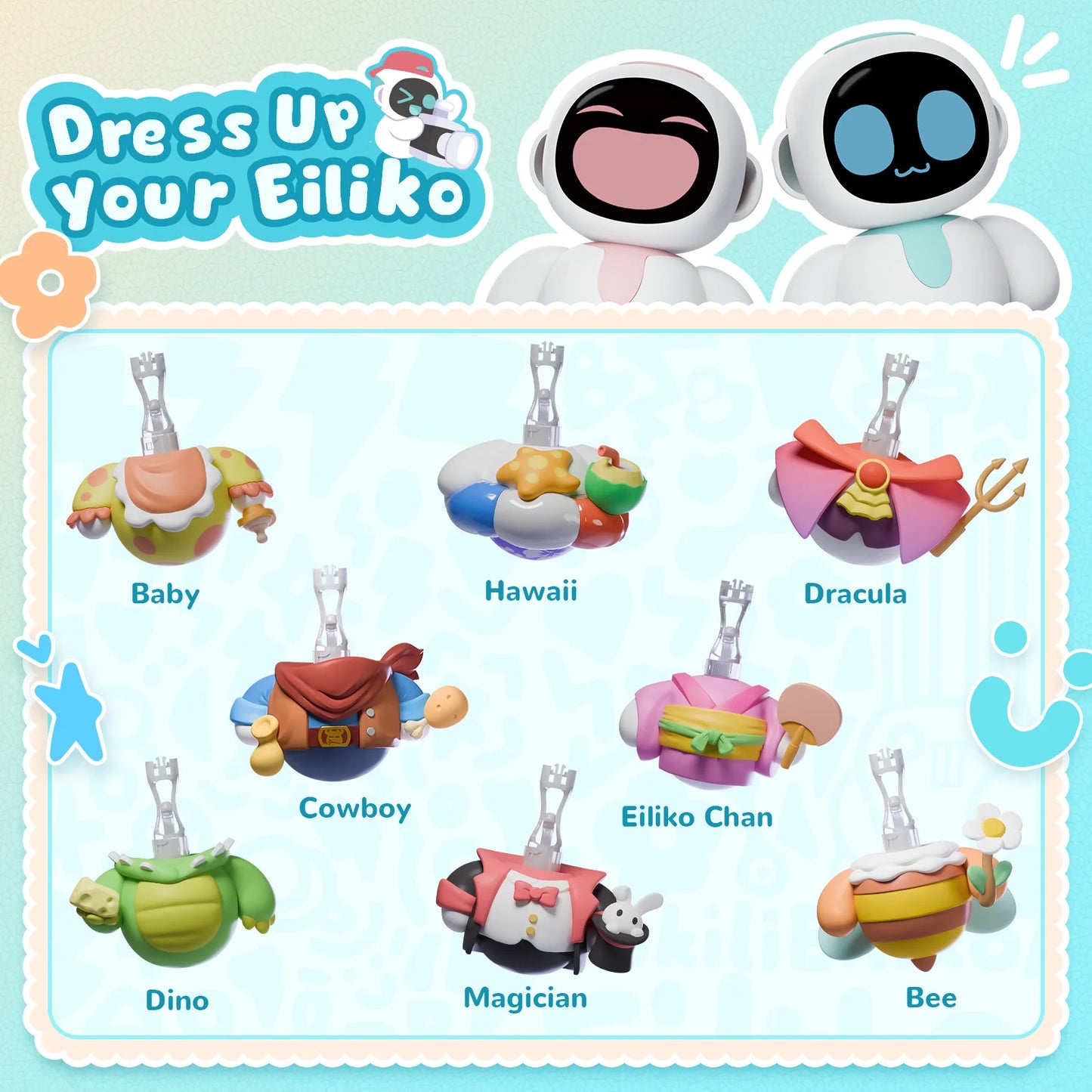 Energize Lab Eiliko Tiny AI Charm Robot With Voice Chat