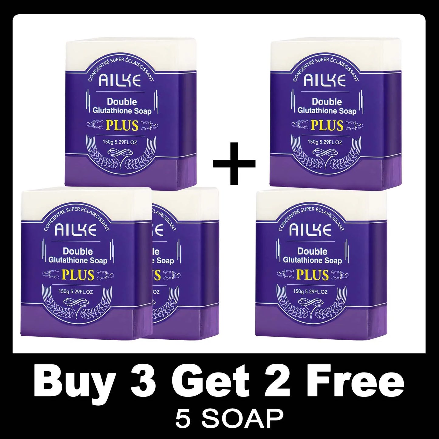 AILKE Glutathione Skin Care Set For Bright And Radiant Complexion