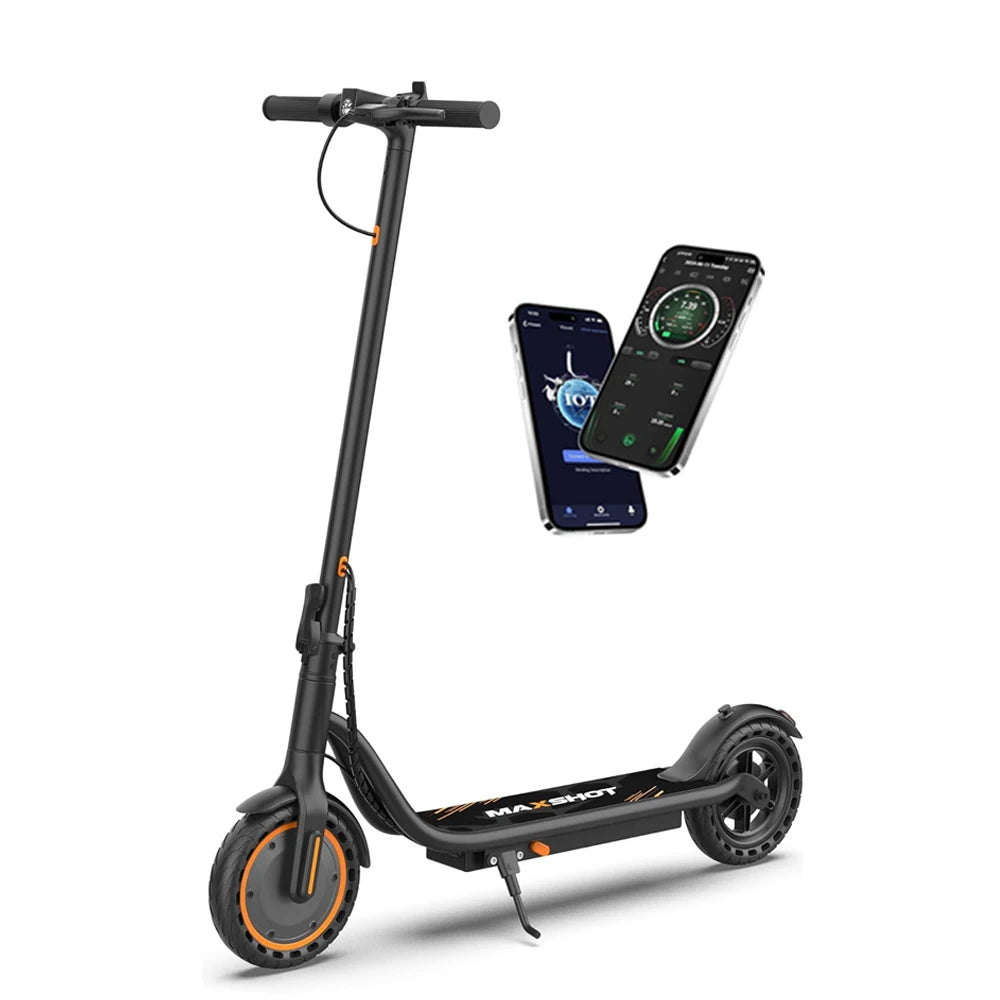Maxshot Adult Electric Scooter 350W Motor Foldable E-Scooter For Commuting