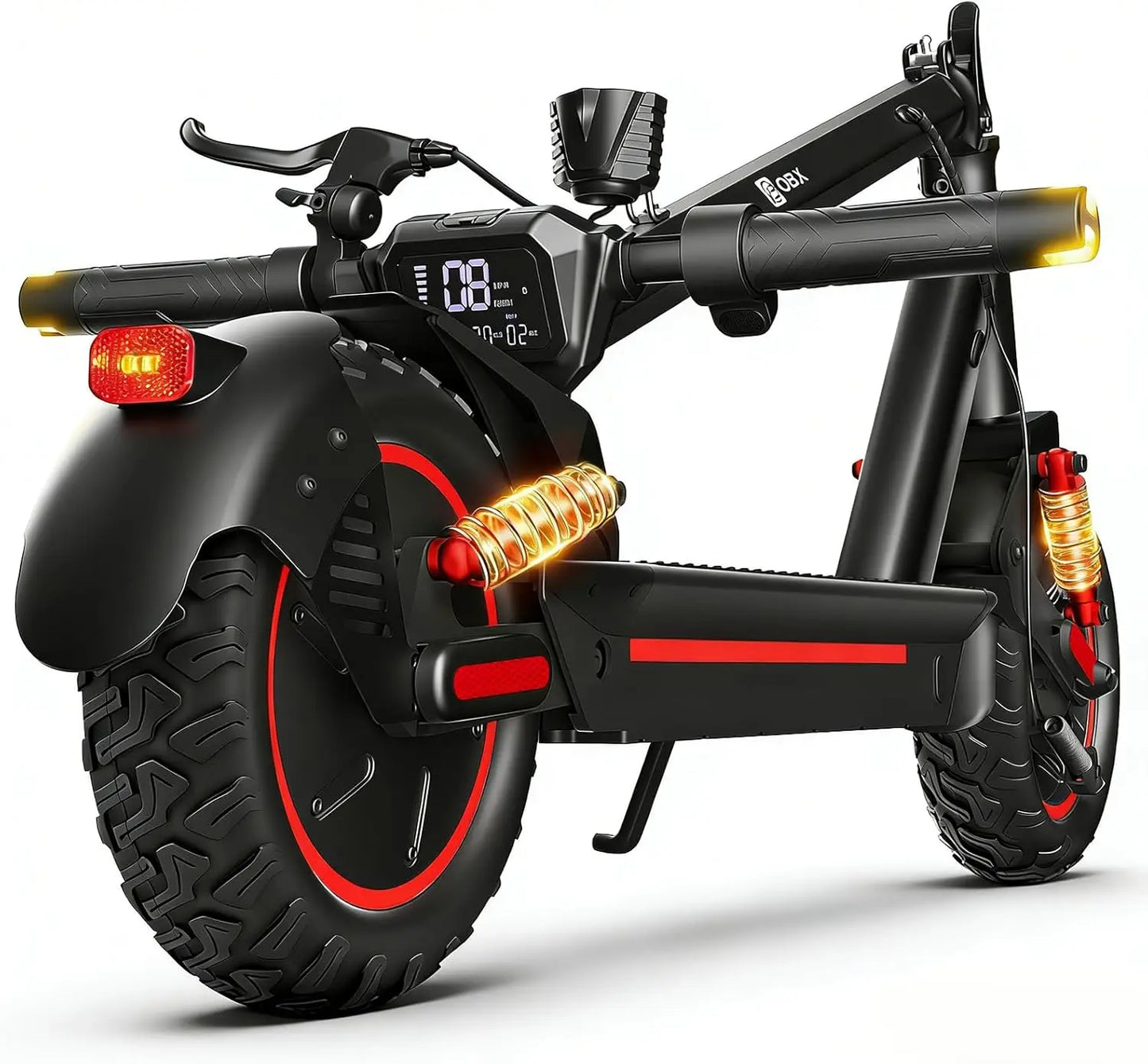 Electric Scooter 1200W Folding Off Road 30 MPH Top Speed