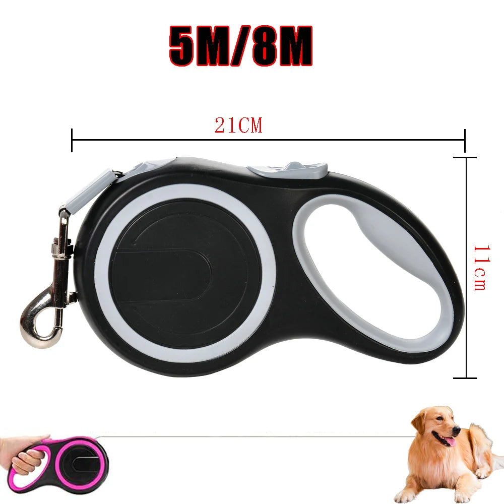 Retractable Pet Leash for Dogs and Cats Durable Quick Release