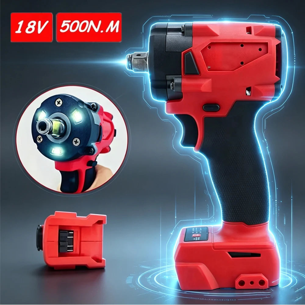 Magnitt Brushless Cordless Impact Wrench Heavy Duty Power Driver