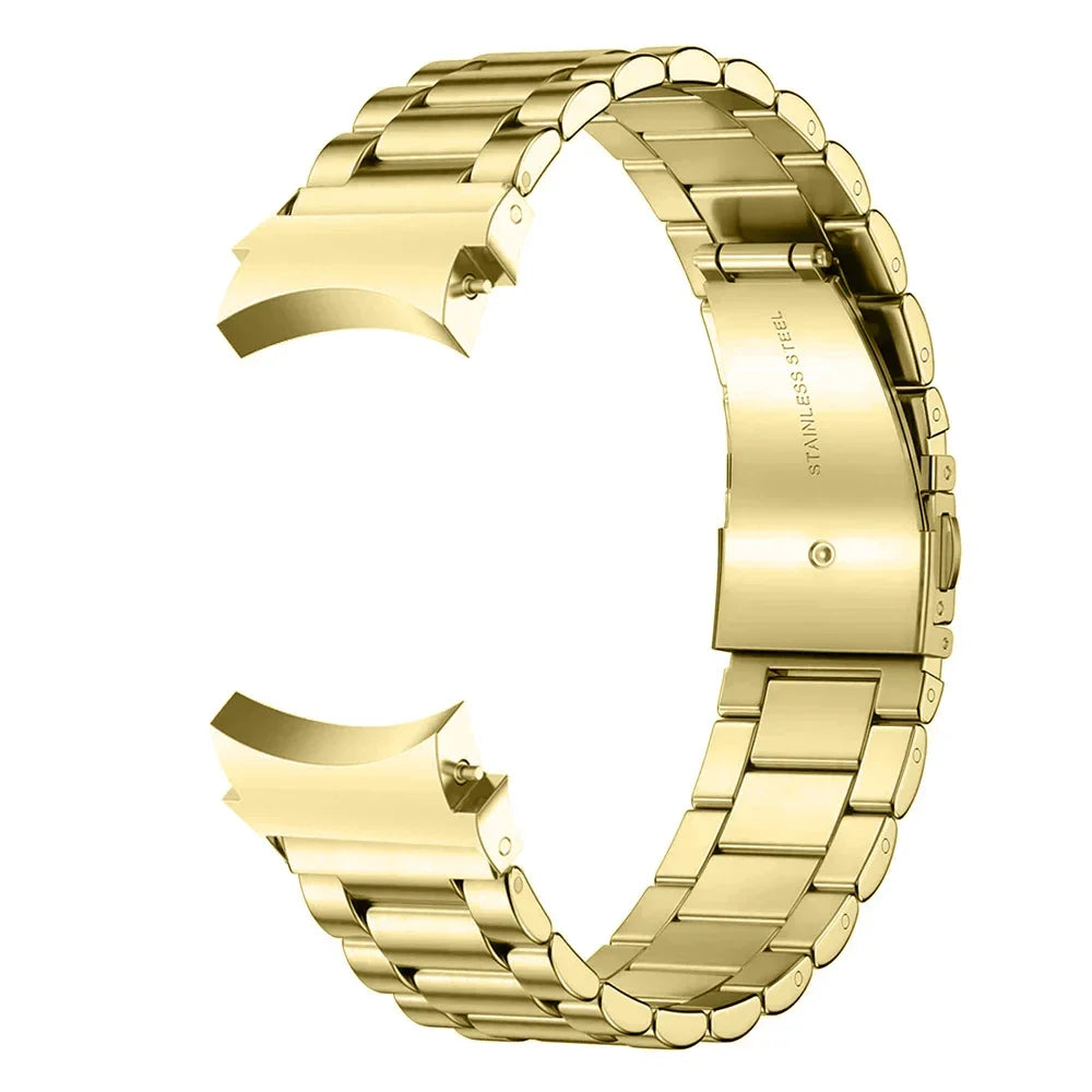 No Gaps Steel Strap for Samsung Galaxy Watch 7 6 5 4 40mm 44mm 5Pro 45mm Metal Band for Galaxy Watch 6 4 Classic 47mm 46mm 43mm