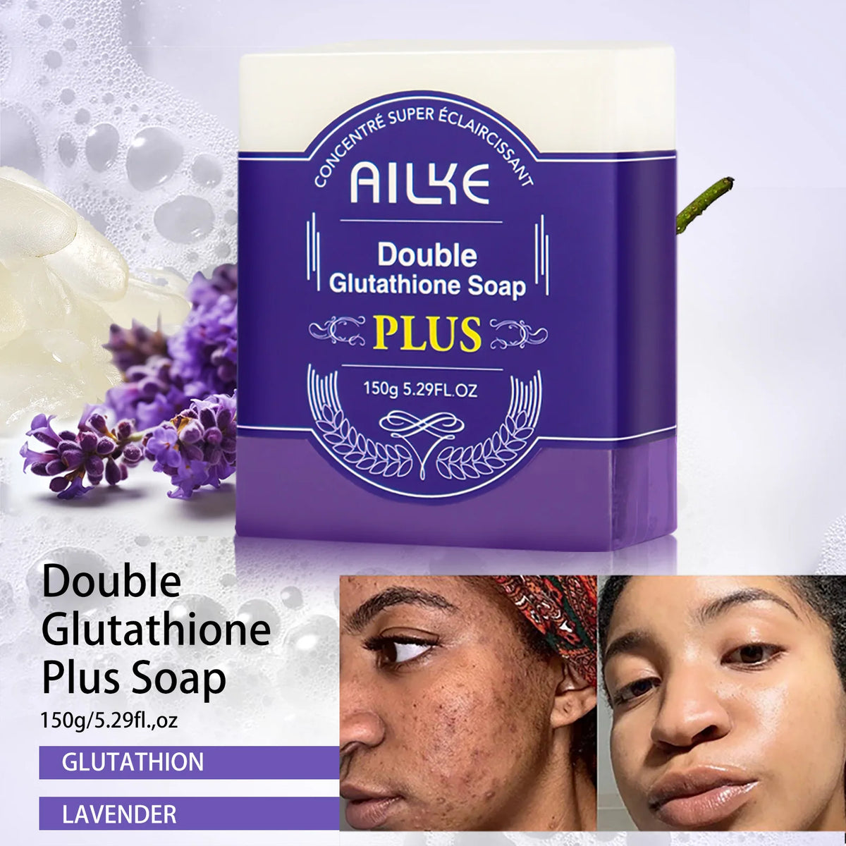 AILKE Glutathione Skin Care Set For Bright And Radiant Complexion