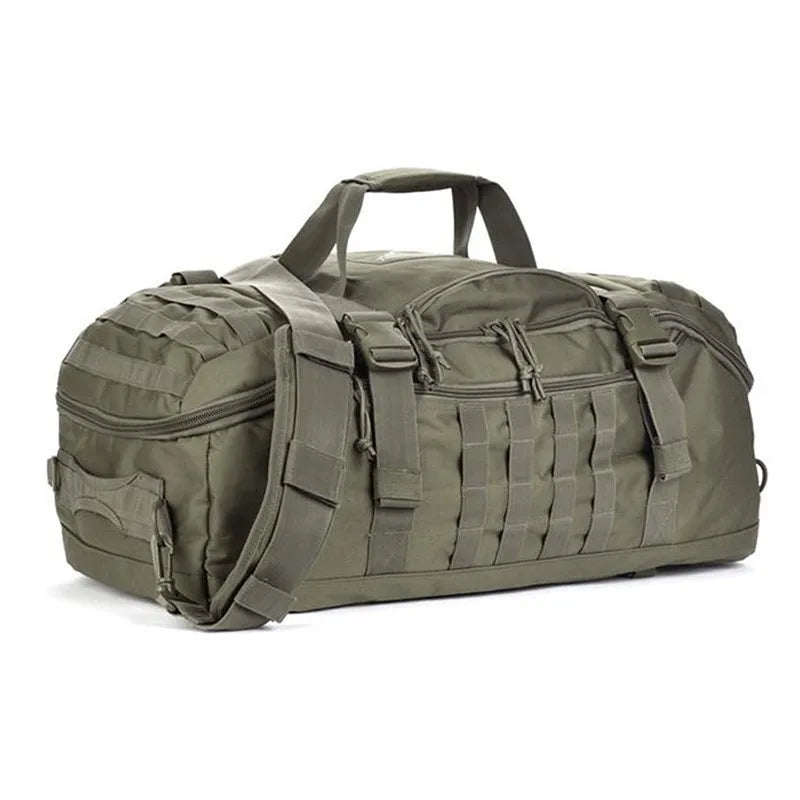LQARMY Waterproof Duffel Bag Large Capacity Travel Luggage Weekend Tote