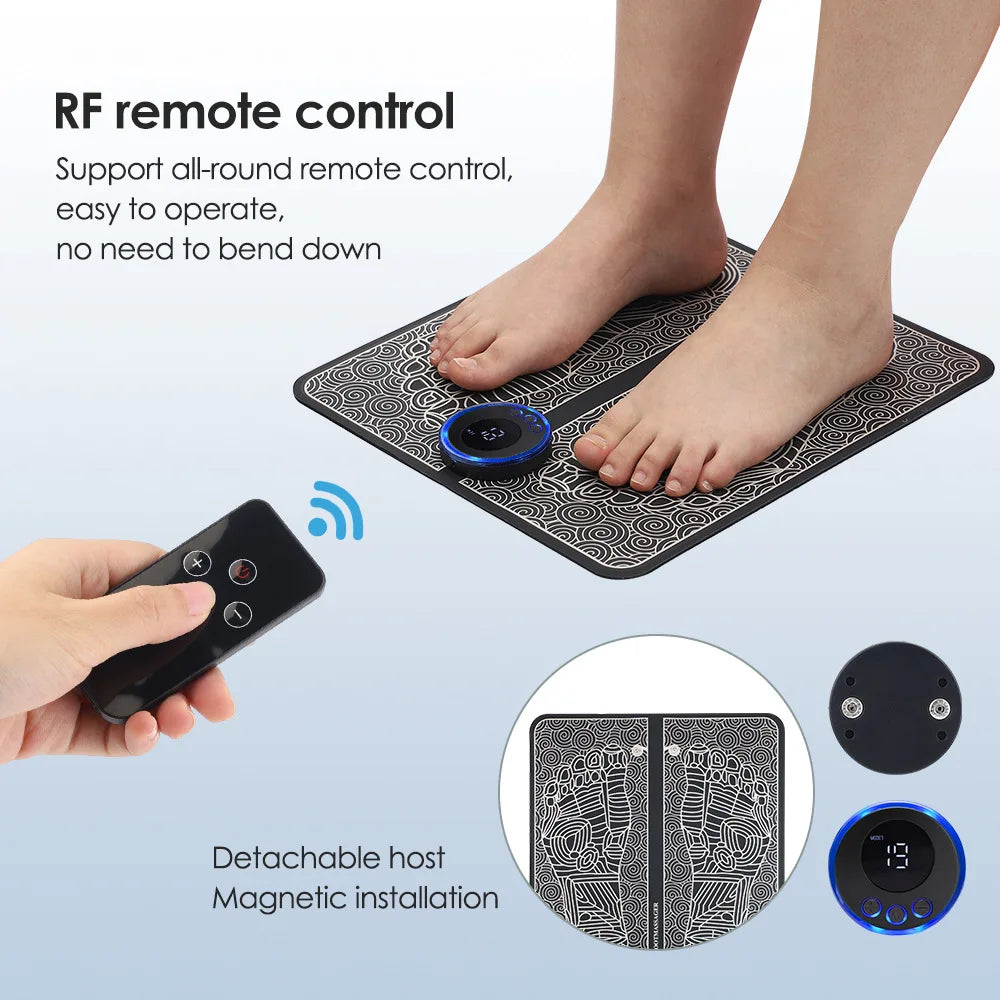 EMS Foot Massager Pad For Pain Relief And Blood Circulation