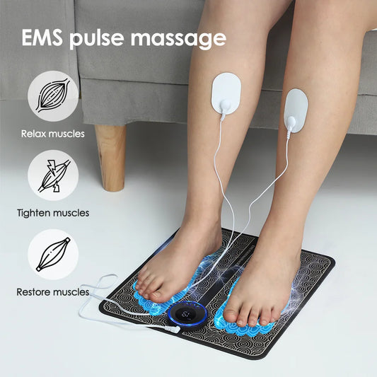 EMS Foot Massager Pad For Pain Relief And Blood Circulation