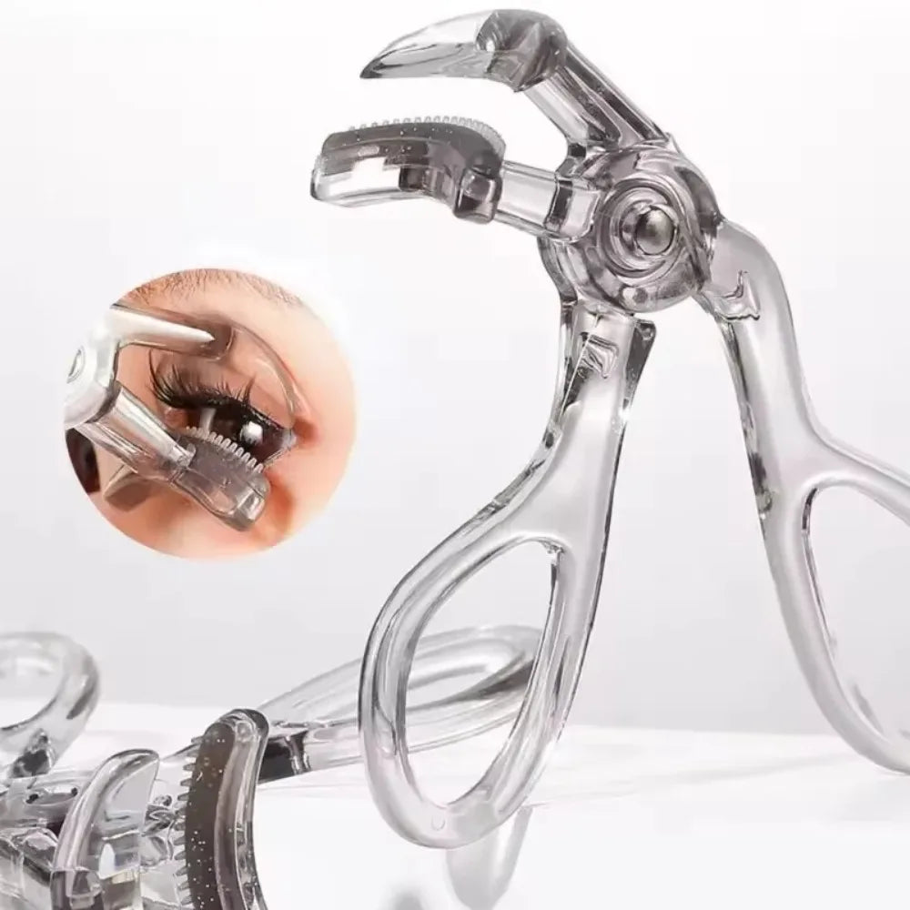 Dual Eyelash Curler With Comb For Natural Long Lasting Curls