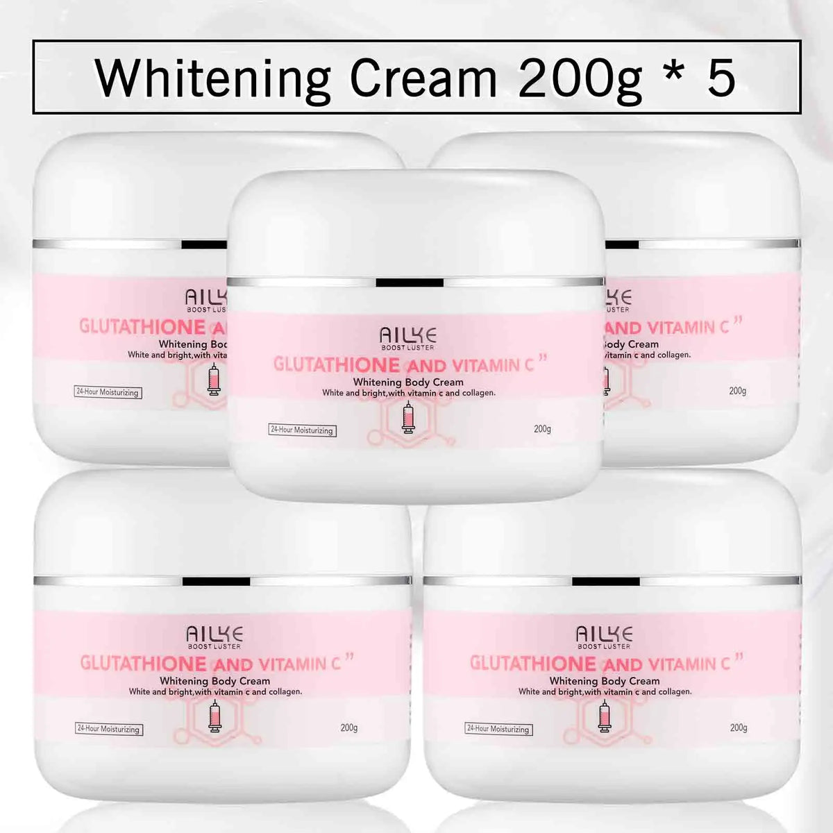 Ailke Vitamin C Whitening Moisturizing Facial And Body Lotion