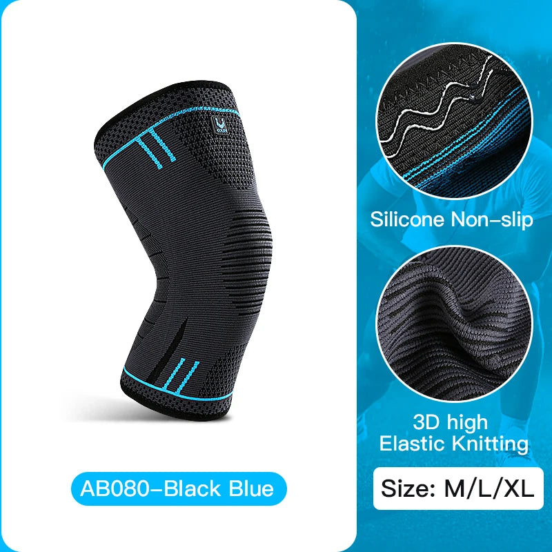 Kyncilor Compression Knee Sleeve Elastic Breathable Protector For Sports