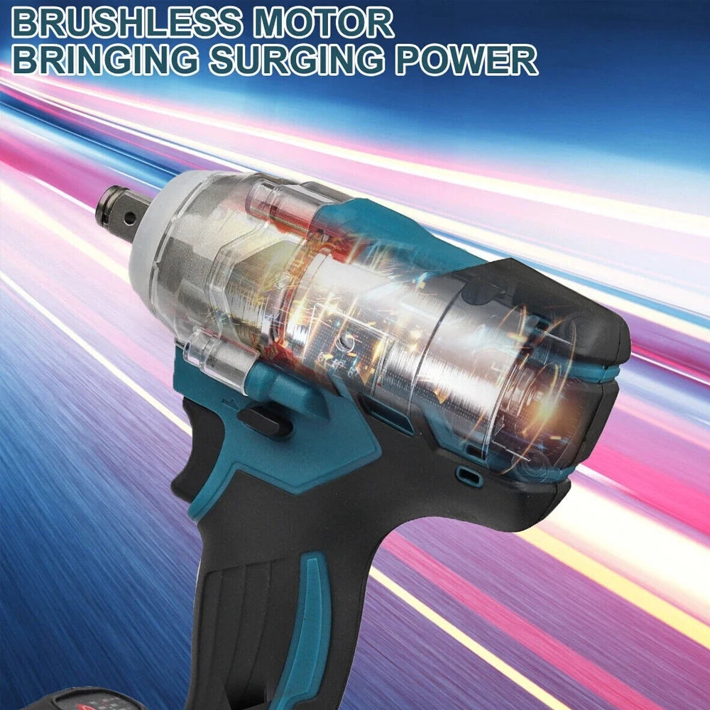 Magnitt Brushless Cordless Impact Wrench For Automotive Repair