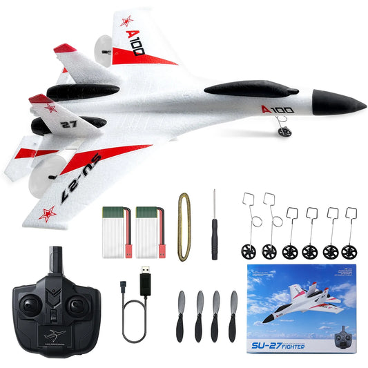 SucceBuy SU27 RC Plane 2.4G Remote Control Glider Aircraft