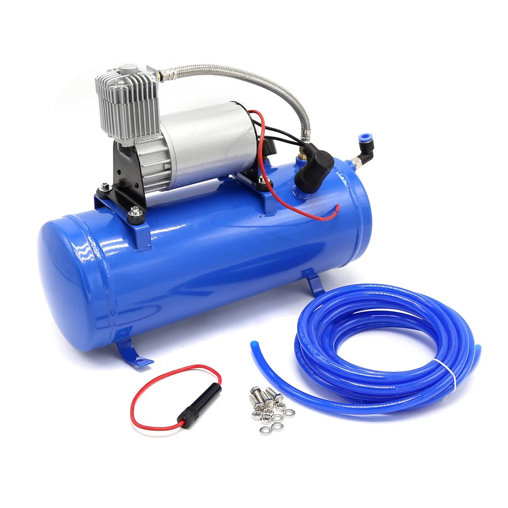 Professional 150 Psi Dc Onboard Air Horn Compressor System Kit