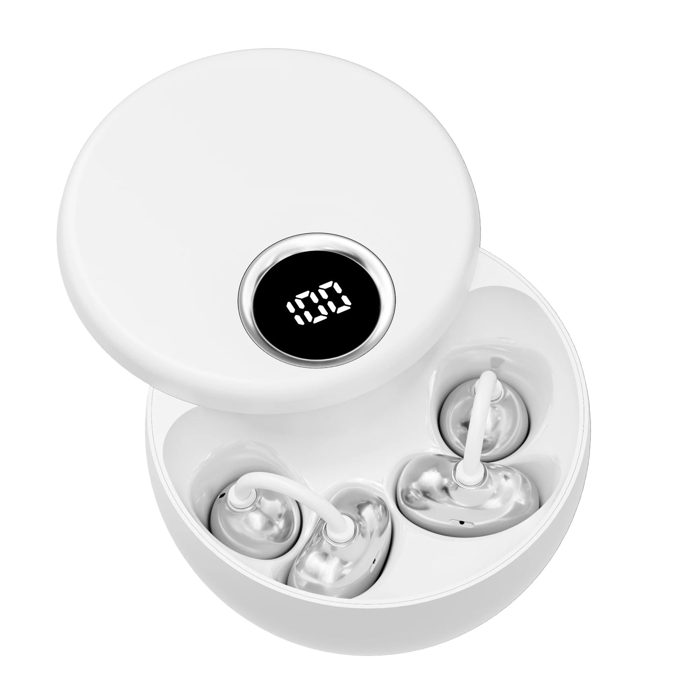 SHUKE SK51 Open Ear Clip Headphones Bluetooth 6.0 with Microphone