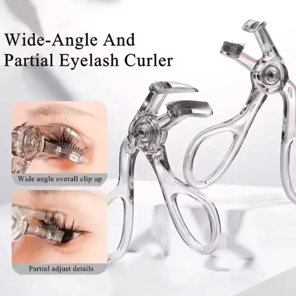 Dual Eyelash Curler With Comb For Natural Long Lasting Curls