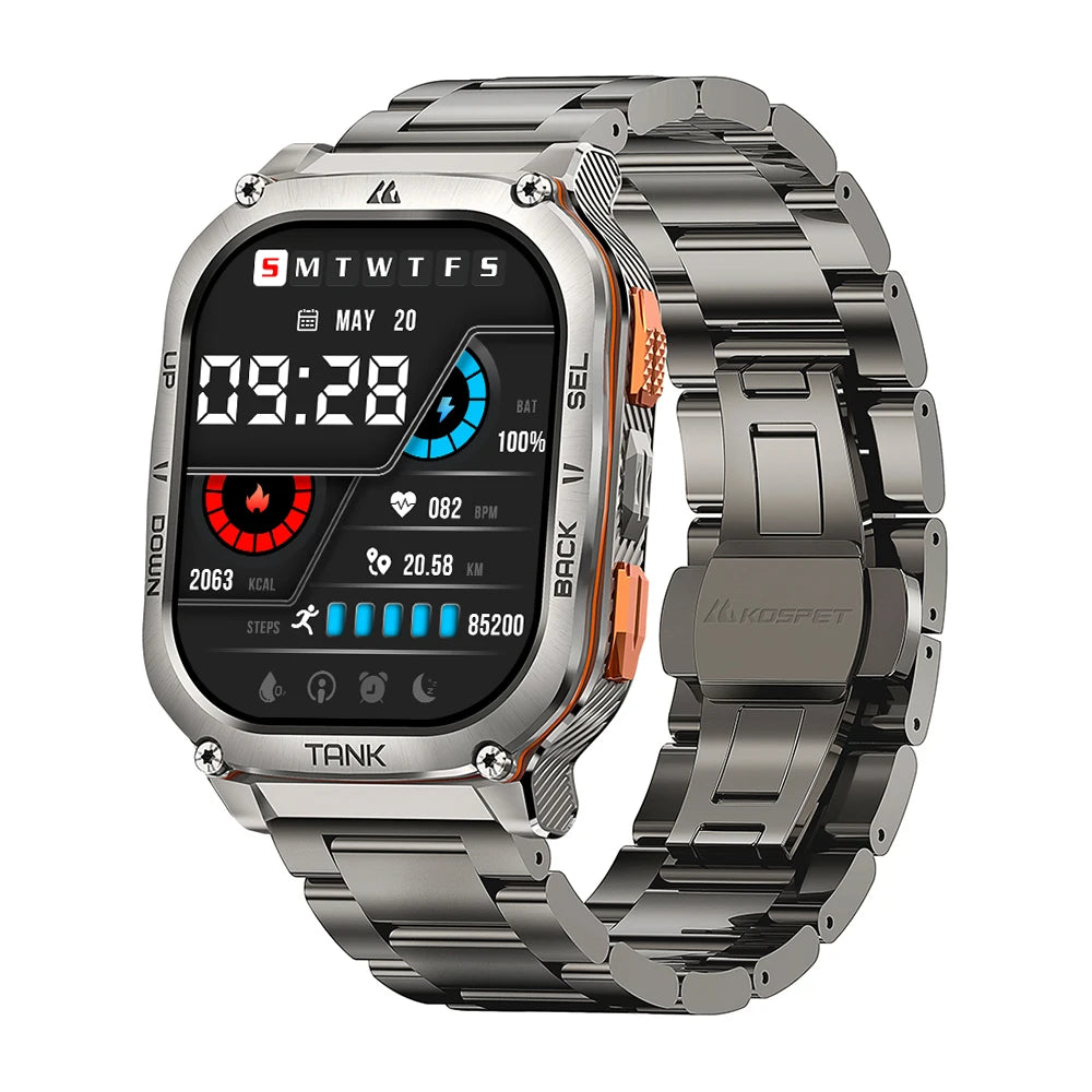 KOSPET Tank M3 Ultra GPS Smartwatch Waterproof 5ATM AMOLED
