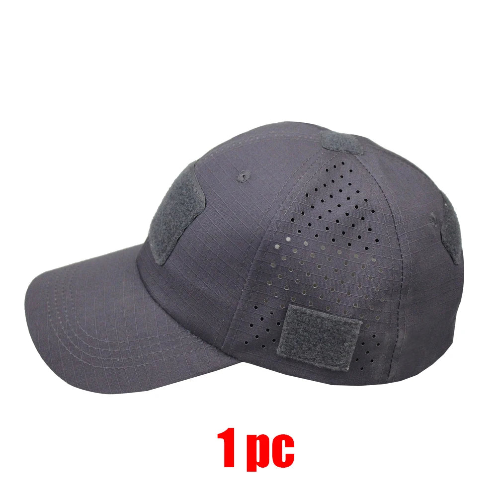 Camouflage Baseball Cap Breathable Sunscreen Hat Outdoor Sports