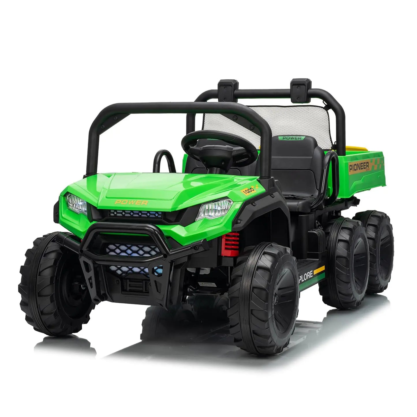 Electric 4WD Kids Ride On Dump Truck With Parental Remote