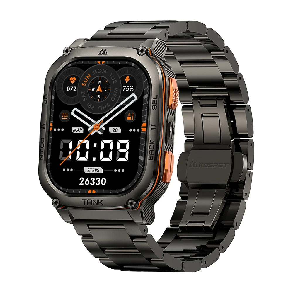 KOSPET Tank M3 Ultra GPS Smartwatch Waterproof 5ATM AMOLED AOD