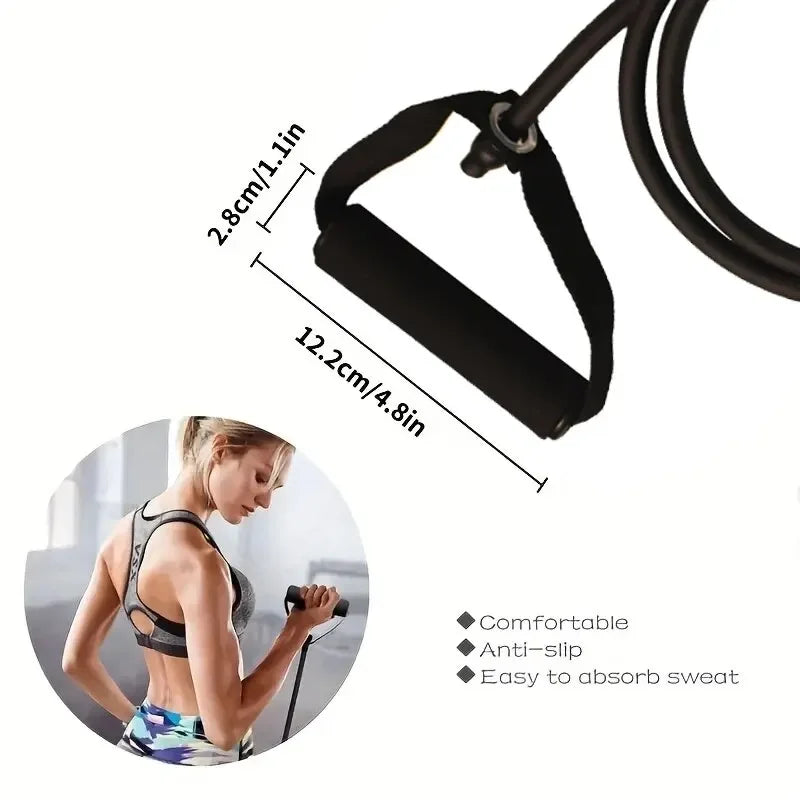 Resistance Bands With Handles For Home Gym And Portable Training
