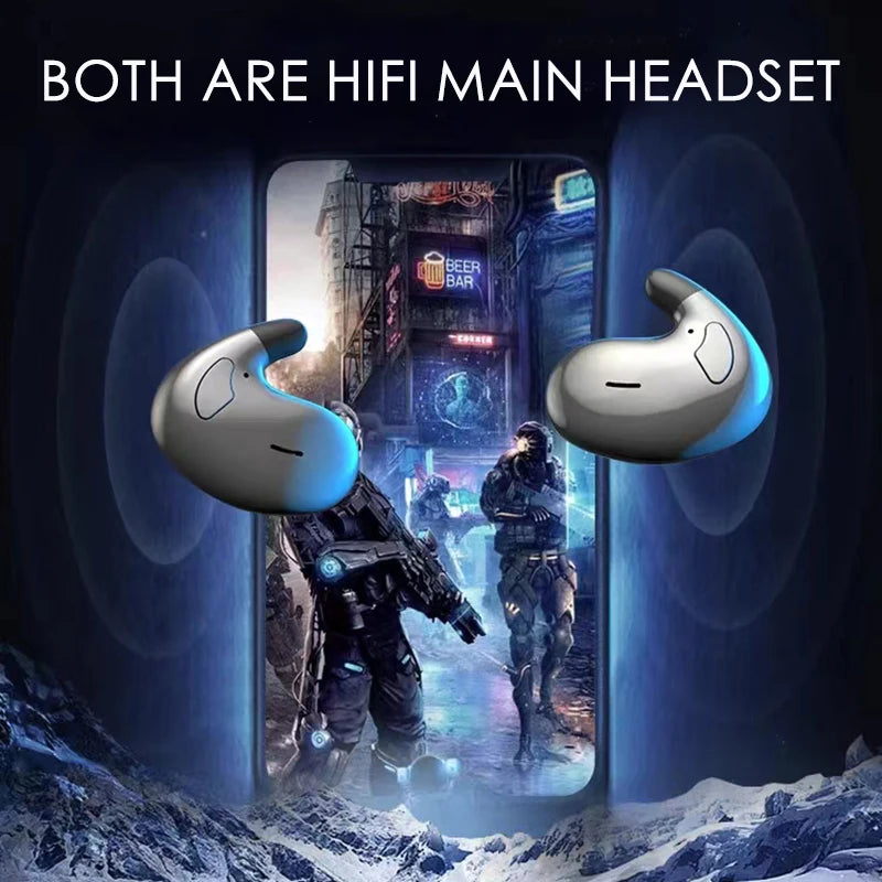 SHUKE SK UltraThin Sleep Headphones Bluetooth Earbuds