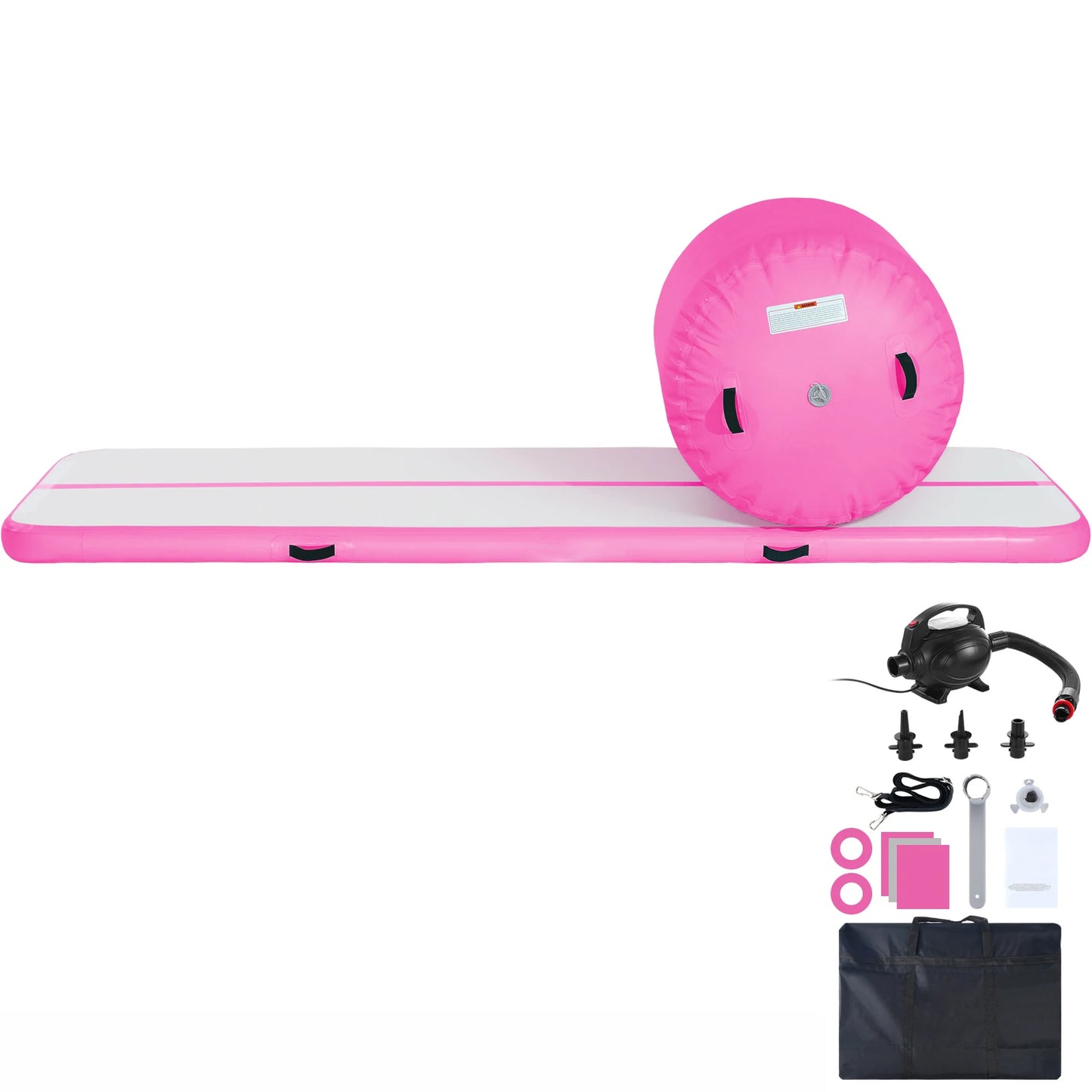 Inflatable Gymnastics Air Mat Tumble Track With Electric Pump