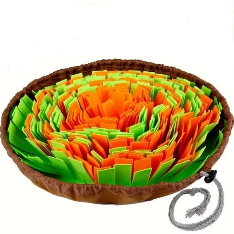 Foldable Felt Sniffing Pad For Dogs Slow Feeding Mat