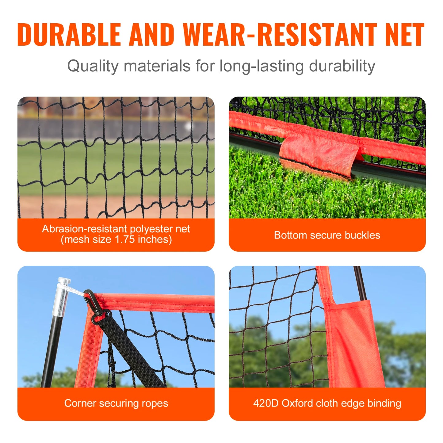 Baseball Softball Practice Net Portable Training Net For Batting