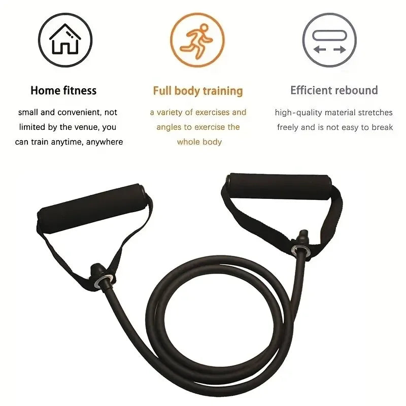 Resistance Bands With Handles For Home Gym And Portable Training