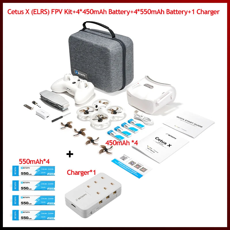 BETA FPV Cetus X Mini Drone Kit With VR03 Goggles