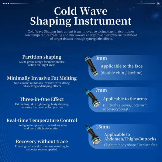 2026 NEW Onda Ice-Microwave 2.45GHz Skin Tightening Machine for Body Contouring and Anti-Cellulite Treatment Beauty Machine