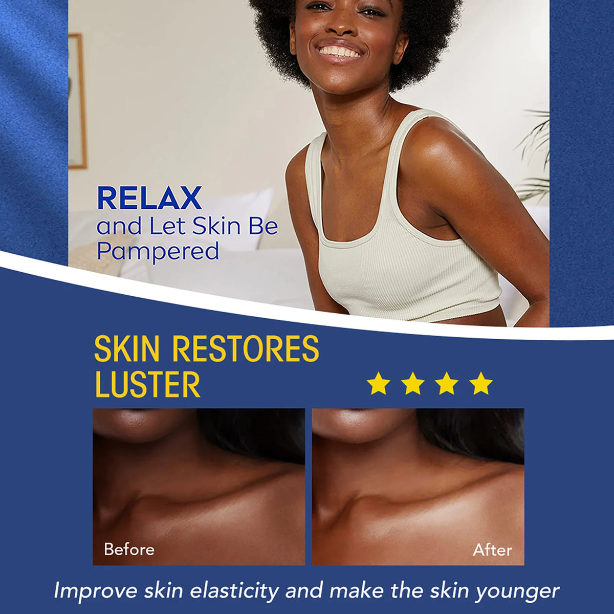AILKE Multi Vitamin Body Lotion For Brightening Skin And Removing Dark Spots With Antioxidant
