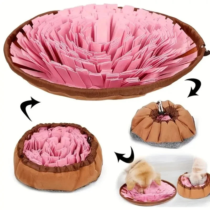 Foldable Felt Sniffing Pad For Dogs Slow Feeding Mat