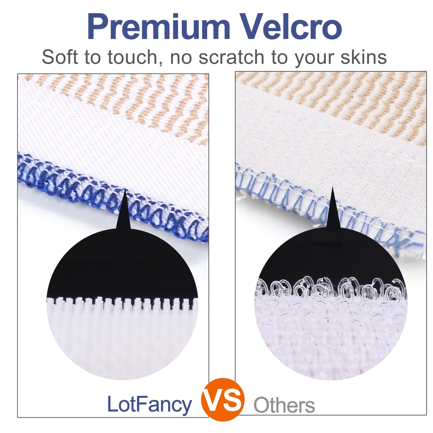 Elastic Bandage Wrap Cotton Compression With Self Closure For Sports