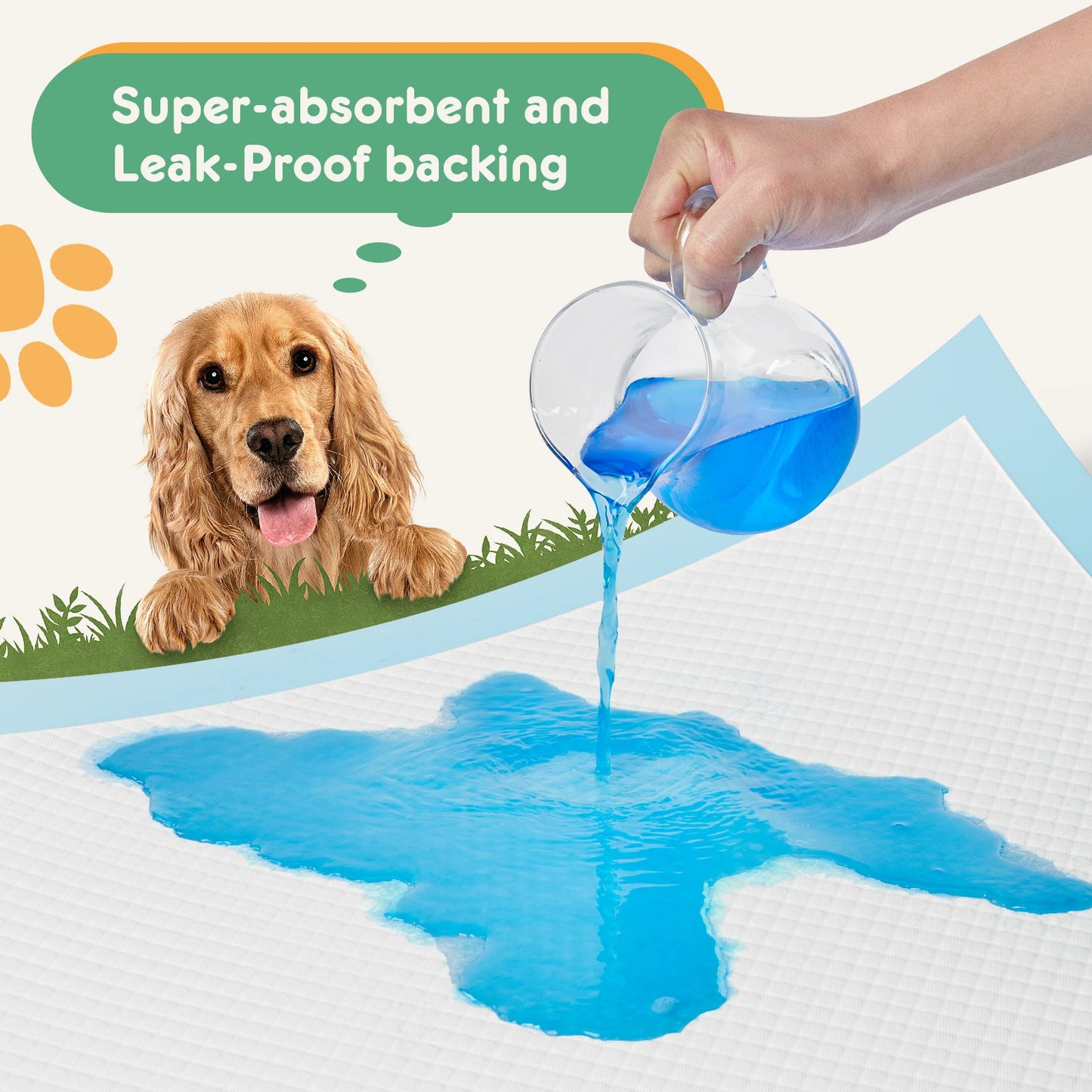 Disposable Underpads 150 Count Quick Dry Leakproof Pet Training Pads