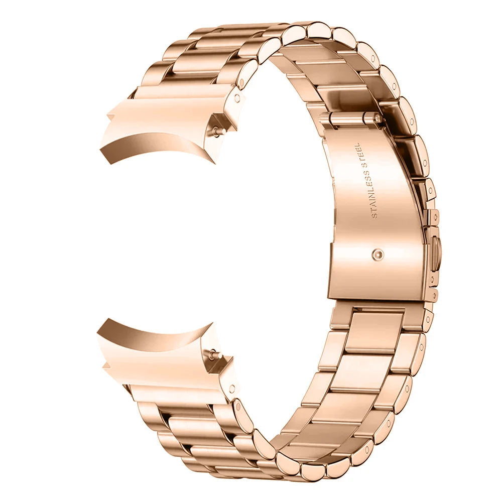 No Gaps Steel Strap for Samsung Galaxy Watch 7 6 5 4 40mm 44mm 5Pro 45mm Metal Band for Galaxy Watch 6 4 Classic 47mm 46mm 43mm