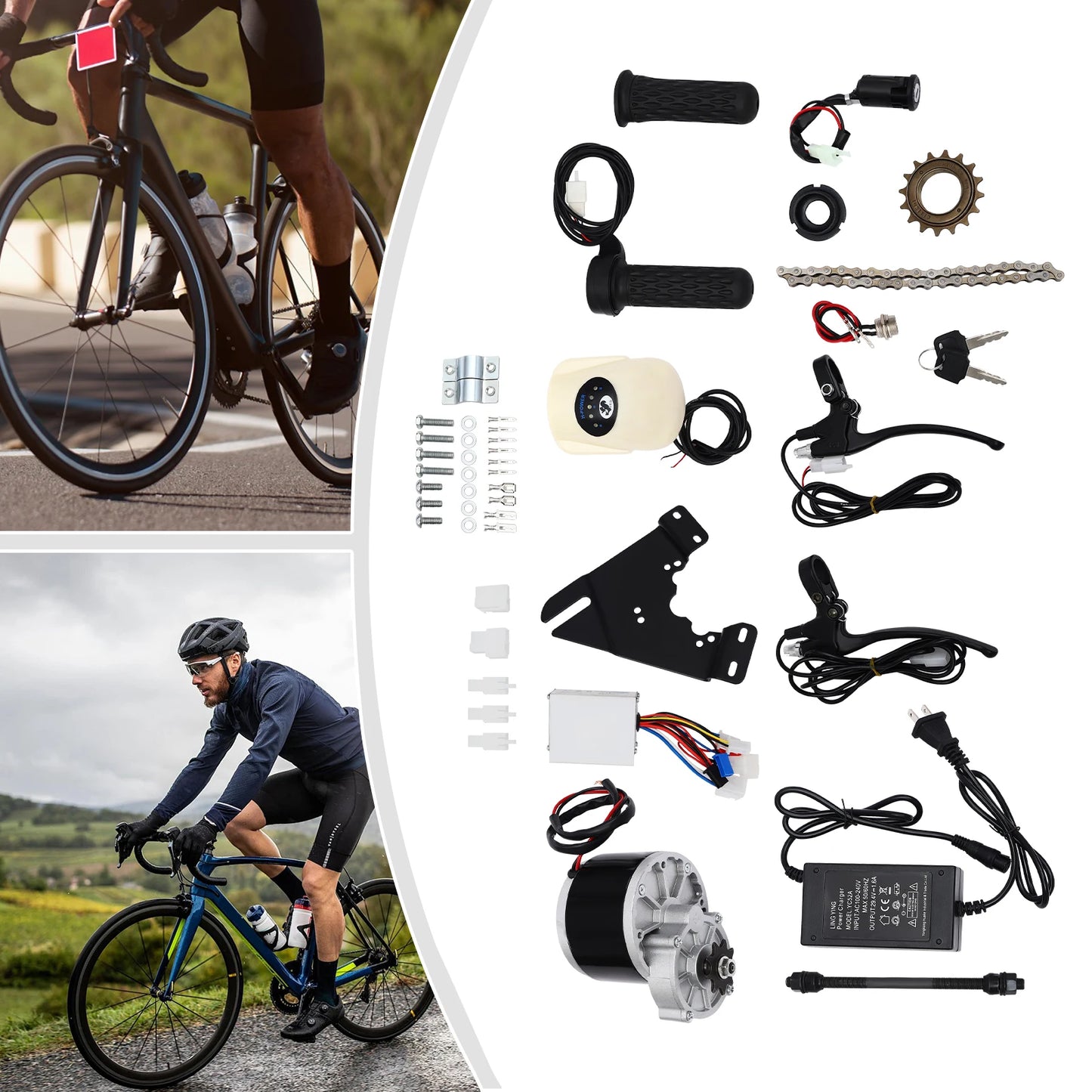Electric Motor For Ebike Conversion Kit With Speed Control