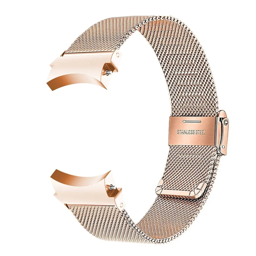 No Gaps Steel Strap for Samsung Galaxy Watch 7 6 5 4 40mm 44mm 5Pro 45mm Metal Band for Galaxy Watch 6 4 Classic 47mm 46mm 43mm