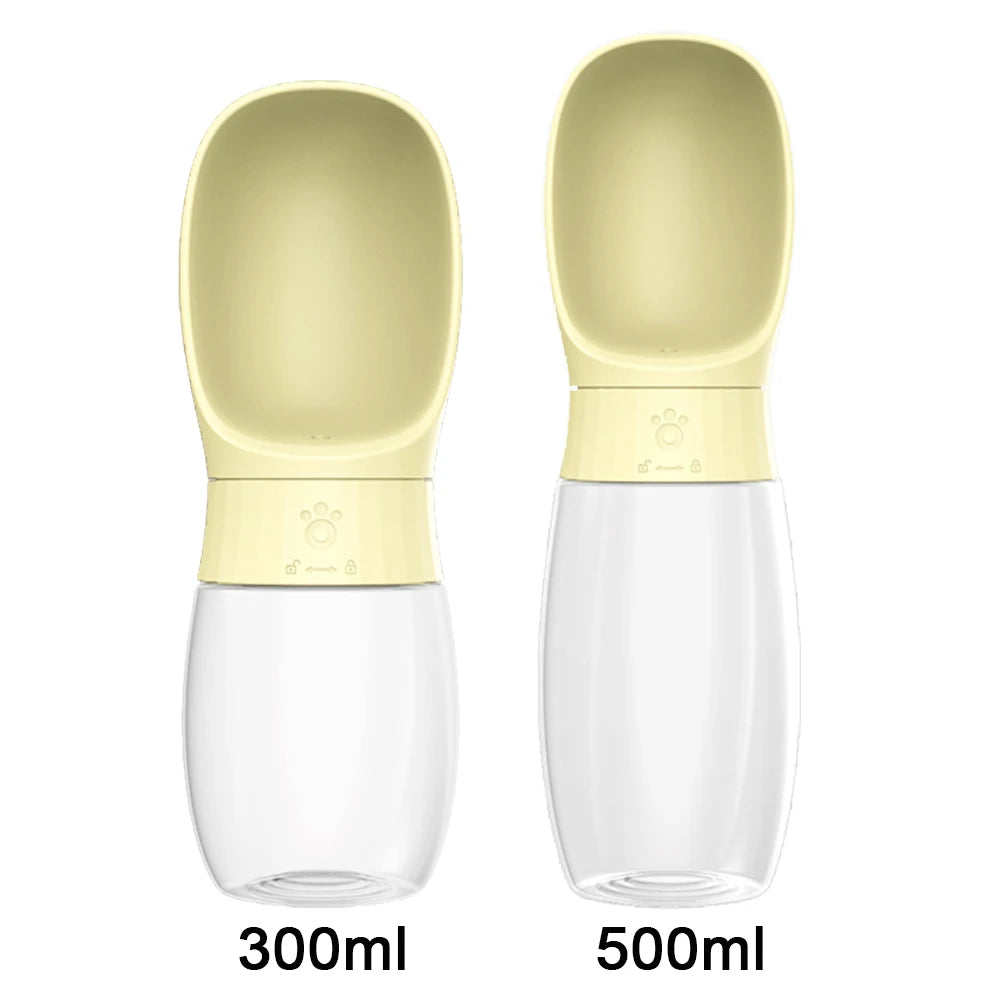 Holapet Portable Dog Water Bottle Dispenser With Travel Bowl