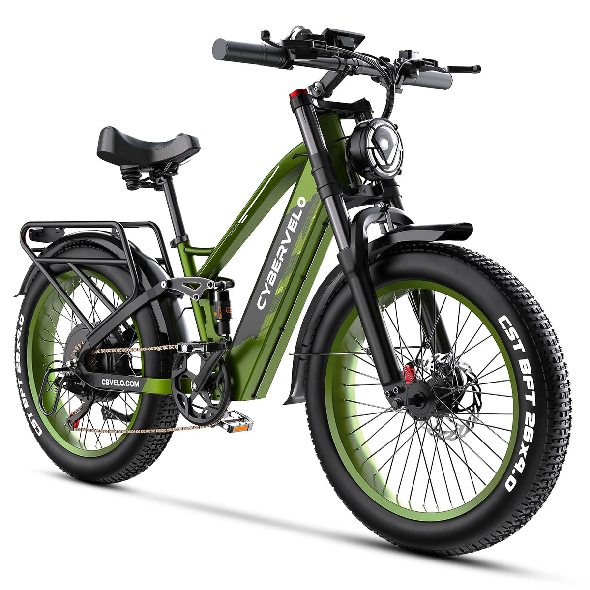 Cybervelo 5000W Fat Tire Electric Bike For Daily Commuting