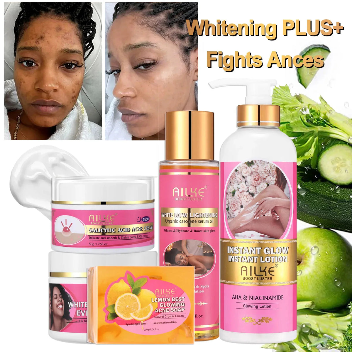 AILKE Niacinamide Brightening And Moisturizing Skin Cream