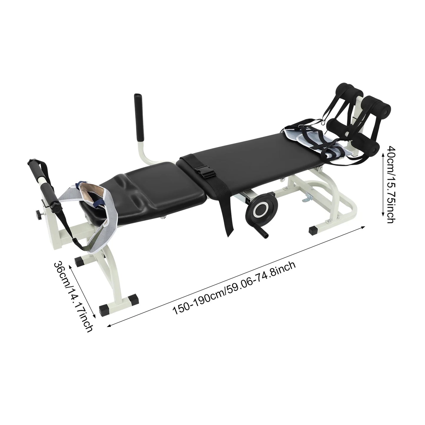 Back Stretch Bench Multifunctional Neck Stretcher For Lumbar Traction